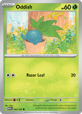 043 Oddish - 151