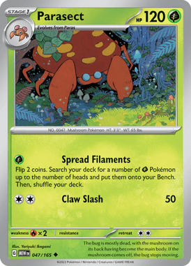 047 Parasect - 151