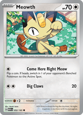 052 Meowth - 151