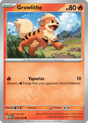 058 Growlithe - 151