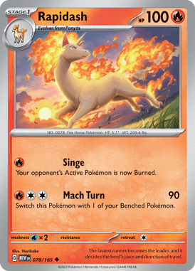 078 Rapidash - 151