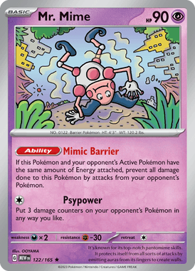 122 Mr. Mime - 151