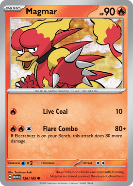 126 Magmar - 151