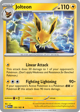 135 Jolteon - 151