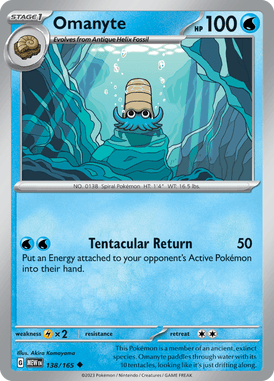 138 Omanyte - 151