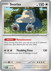 143 Snorlax - 151