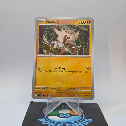 Mankey #098 - Surging Sparks Front