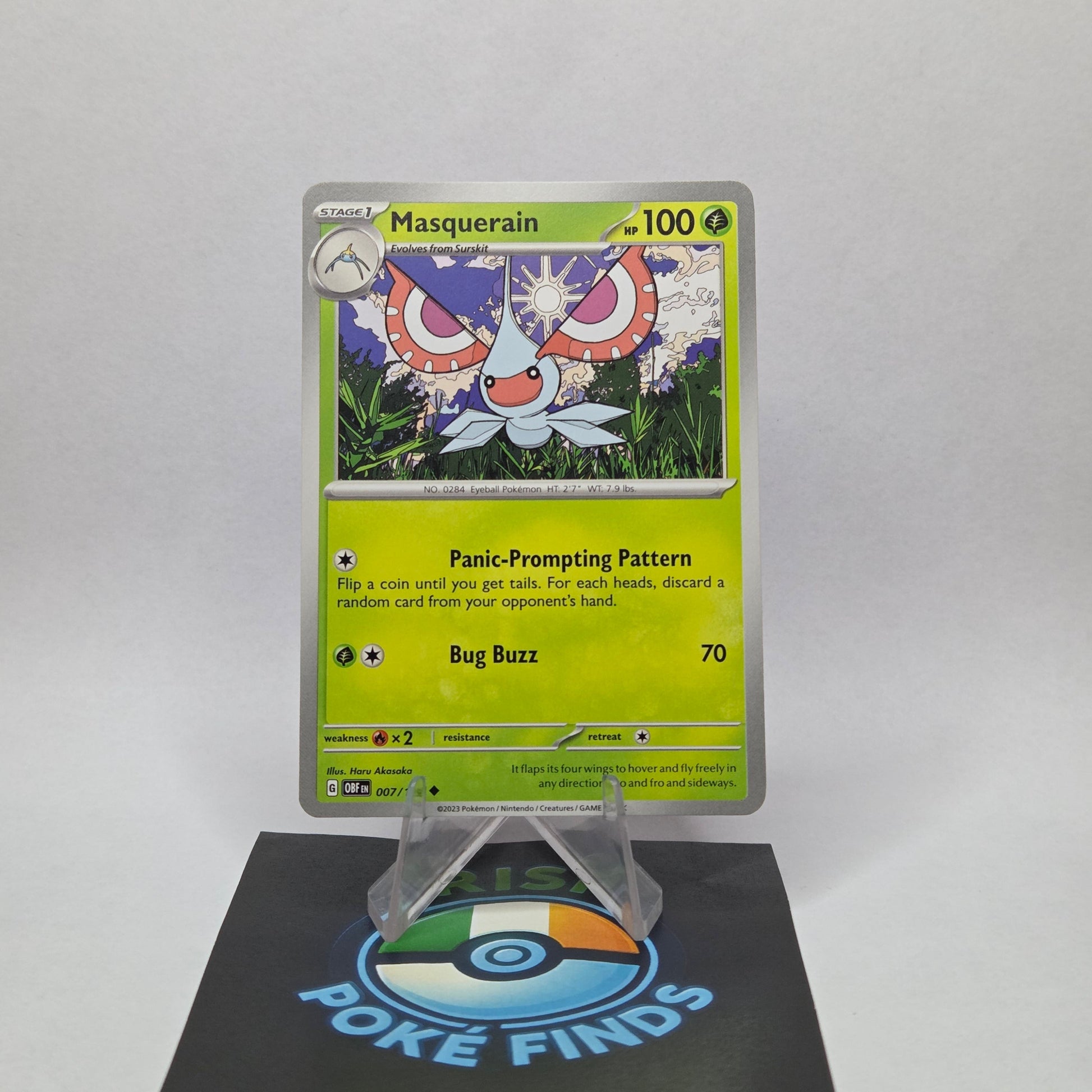 Masquerain #007 - Obsidian Flames