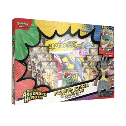 Mega Evolution Ascended Heroes Poster Collection Assortment