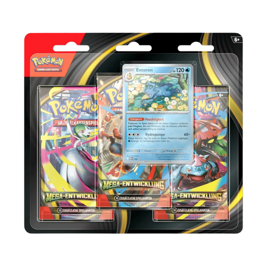 Mega Evolution: Golduck 3-Pack Blister