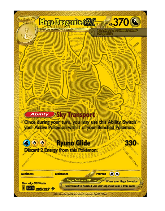295 Mega Dragonite ex - Ascended Heros