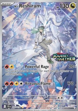 167 N's Reshiram - Journey Together (Stamped)