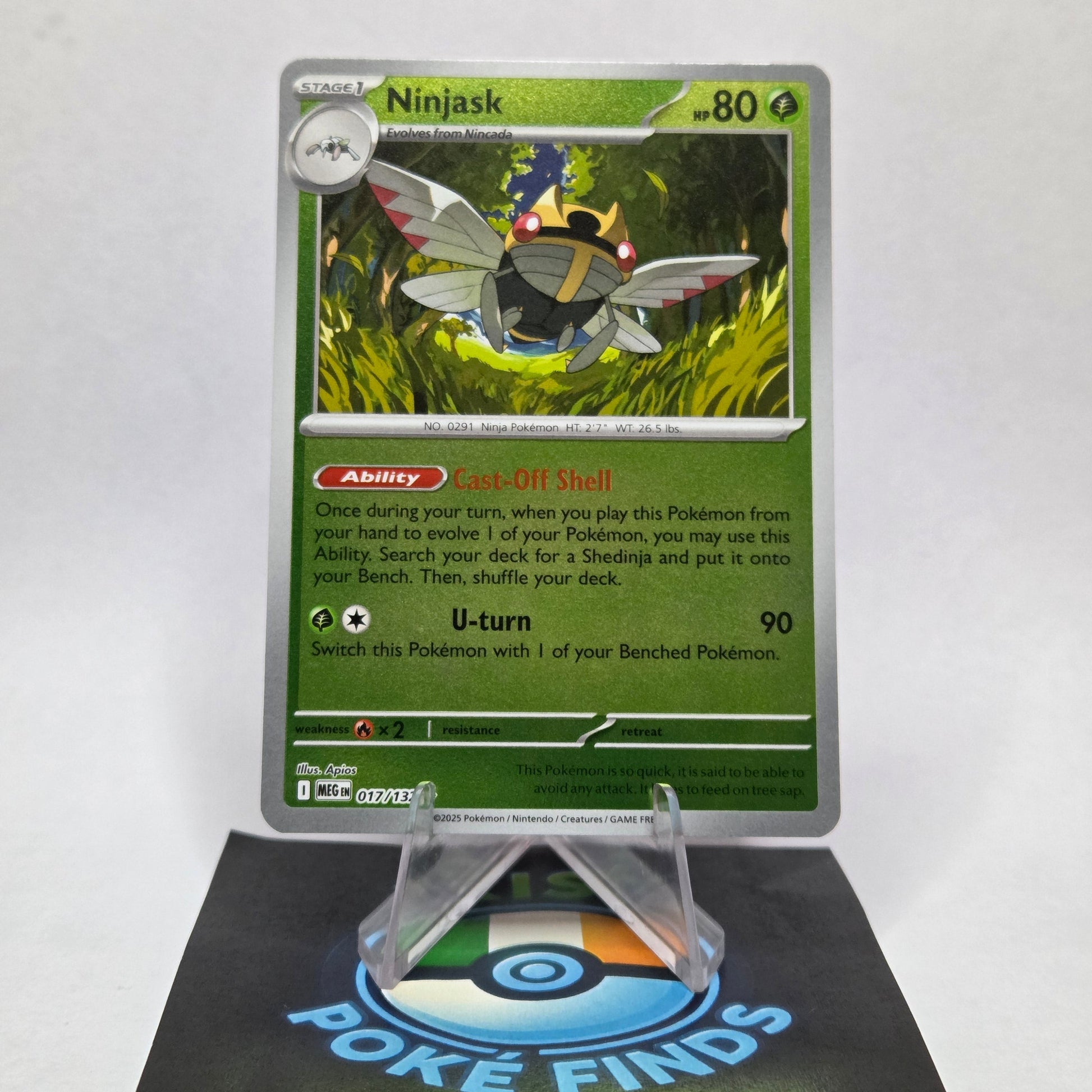 Ninjask #017 - Mega Evolution