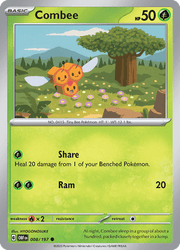 008 Combee - Obsidian Flames