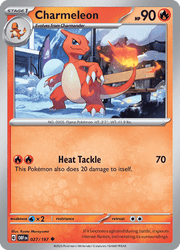 027 Charmeleon - Obsidian Flames