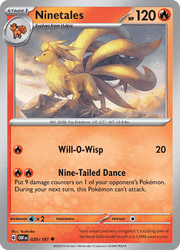 029 Ninetales - Obsidian Flames