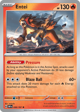030 Entei - Obsidian Flames