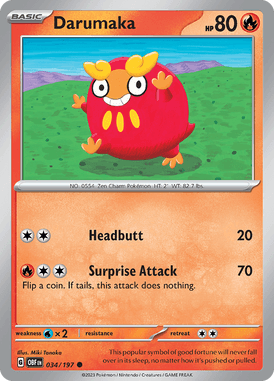 034 Darumaka - Obsidian Flames