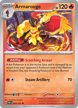 044 Armarouge - Obsidian Flames