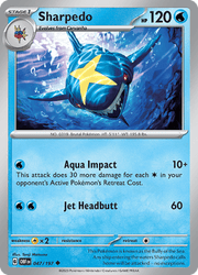 047 Sharpedo - Obsidian Flames