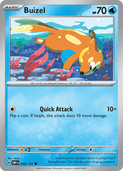 048 Buizel - Obsidian Flames