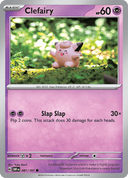081 Clefairy - Obsidian Flames