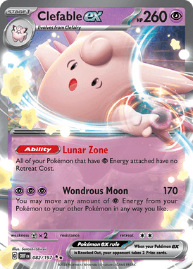 082 Clefable ex - Obsidian Flames