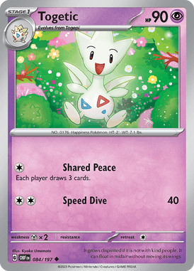 084 Togetic - Obsidian Flames