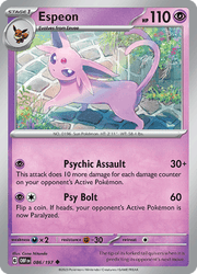 086 Espeon - Obsidian Flames