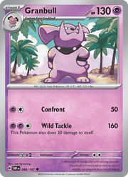 088 Granbull - Obsidian Flames