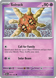 093 Solrock - Obsidian Flames
