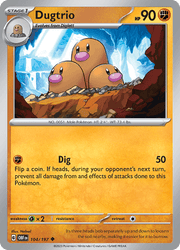 104 Dugtrio - Obsidian Flames