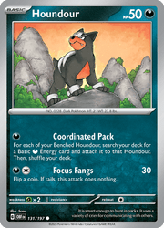 131 Houndour - Obsidian Flames