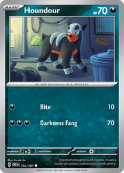 132 Houndour - Obsidian Flames