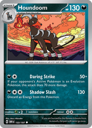 133 Houndoom - Obsidian Flames