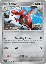 141 Scizor - Obsidian Flames