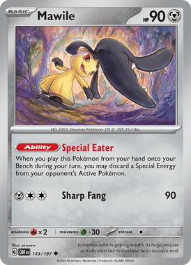 143 Mawile - Obsidian Flames