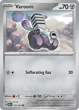 155 Varoom - Obsidian Flames