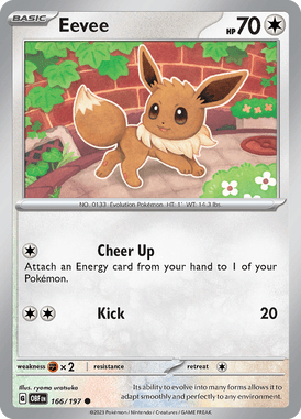 166 Eevee - Obsidian Flames