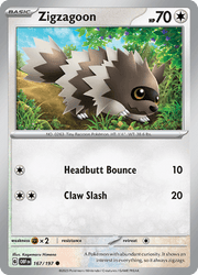 167 Zigzagoon - Obsidian Flames
