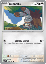 175 Bunnelby - Obsidian Flames