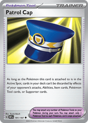 191 Patrol Cap - Obsidian Flames