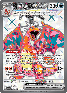 215 Charizard ex - Obsidian Flames