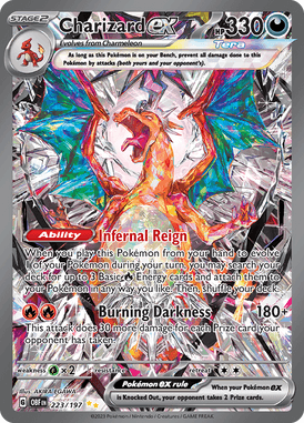 223 Charizard ex - Obsidian Flames