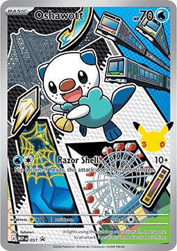 Oshawott – Mega Evolution Promo Card MEP 51