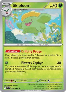 002 Skiploom - Paldea Evolved