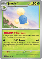 003 Jumpluff - Paldea Evolved