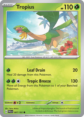007 Tropius - Paldea Evolved