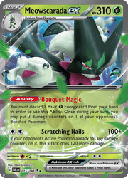 015 Meowscarada ex - Paldea Evolved