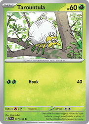 017 Tarountula - Paldea Evolved